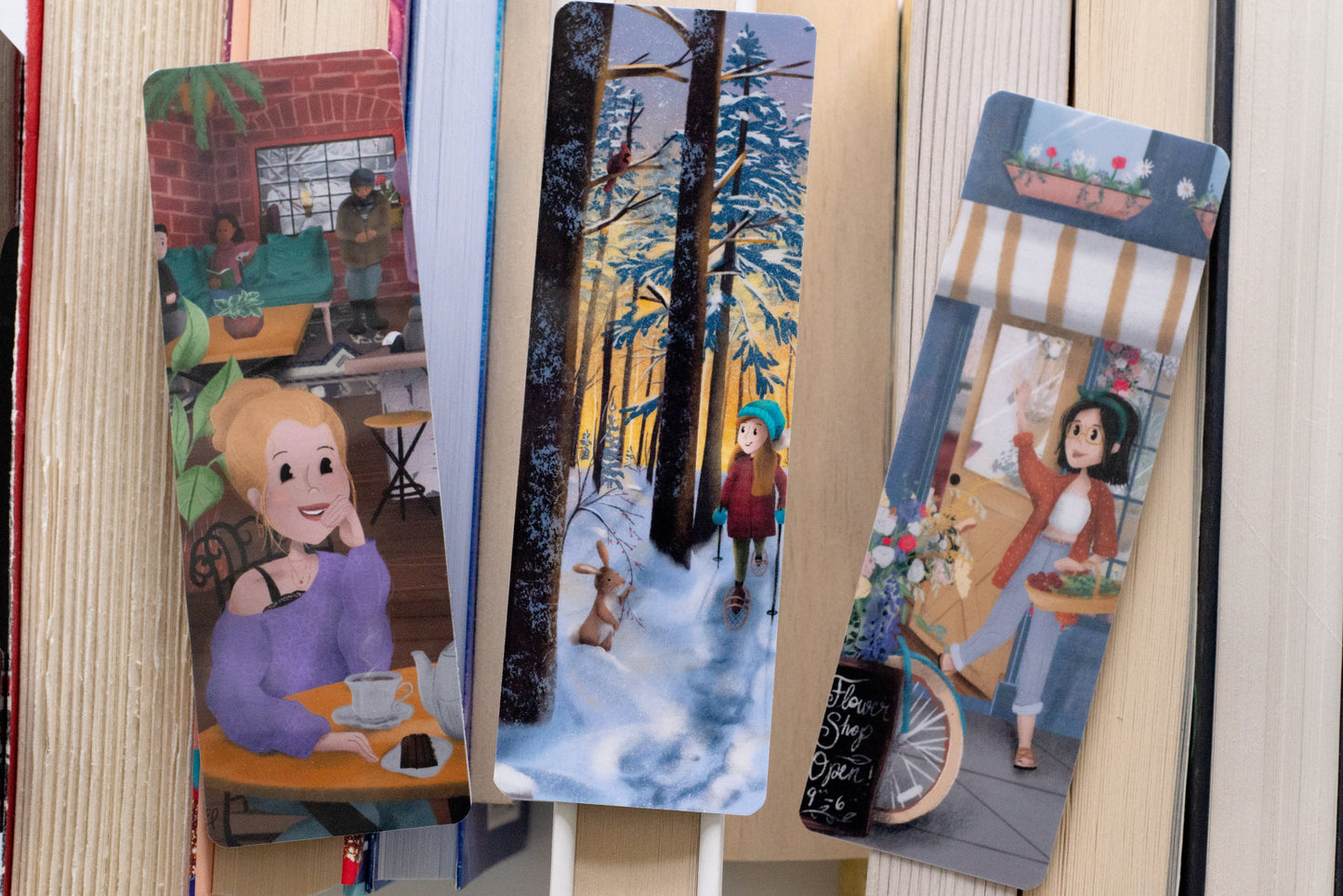 Illustrated Bookmarks